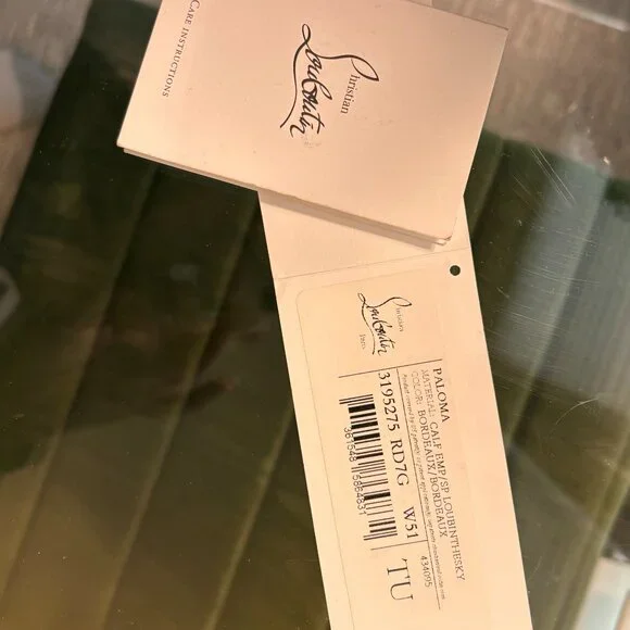 Christian Louboutin Paloma Studded Medium Bag Bordeaux Excellent Condition - Picture 9 of 14